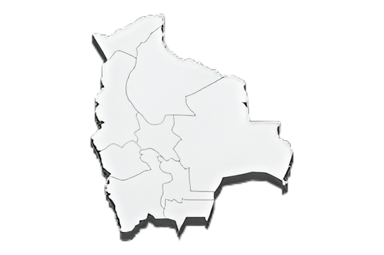 Mapa de Bolivia